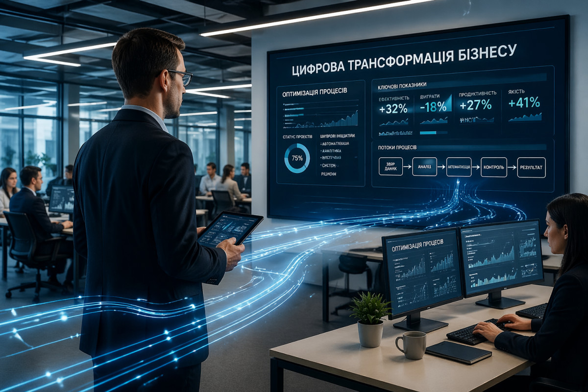 Вплив цифрових технологій на бізнес-процеси