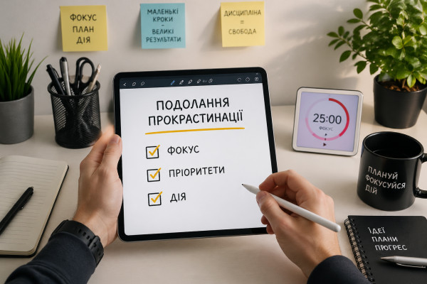 Як подолати прокрастинацію та стати продуктивнішим - 1