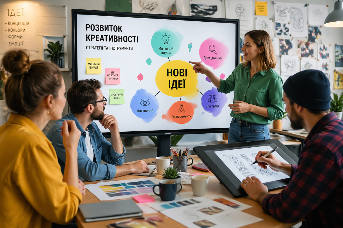 Стратегії для розвитку креативності в повсякденному житті