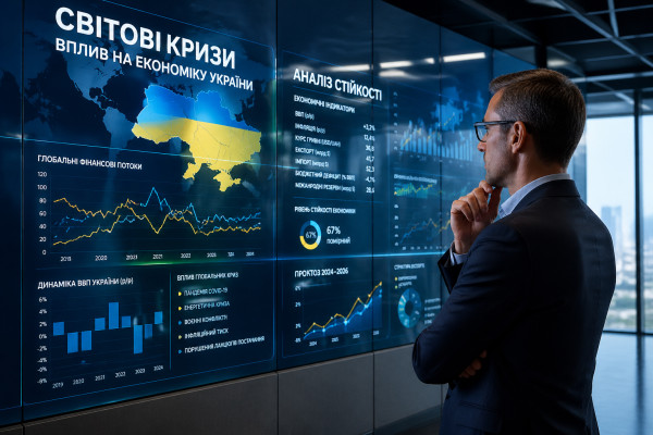 Вплив світових криз на українську економіку - 1