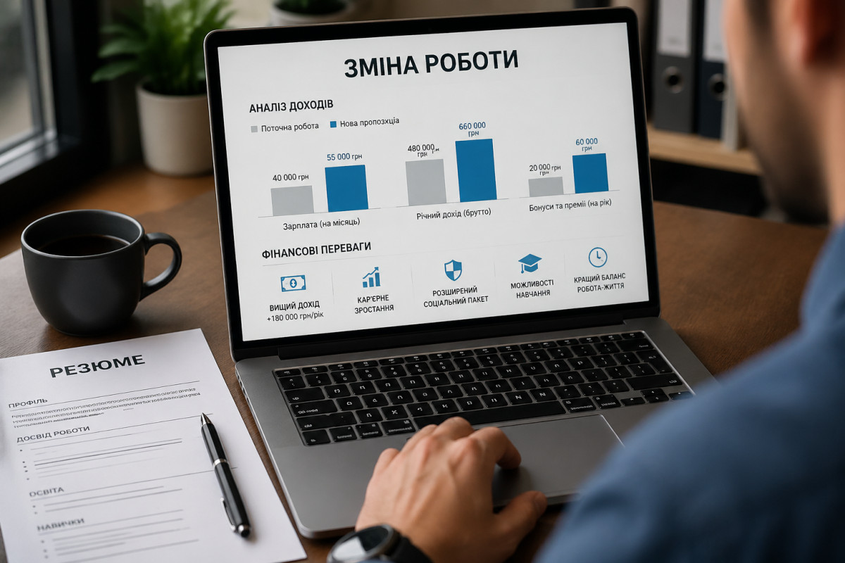 Зміна роботи: фінансові аспекти, які варто врахувати