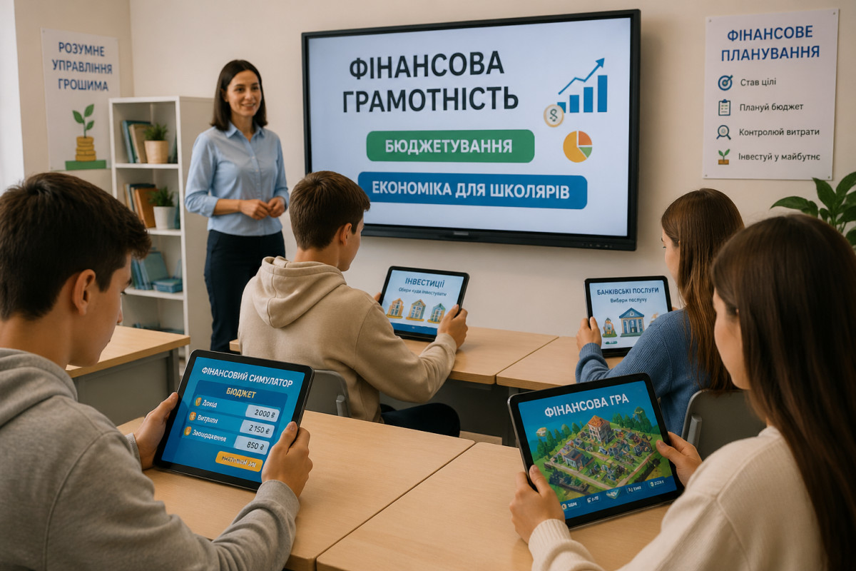 Навчання фінансовій грамотності в школах: чому це важливо?