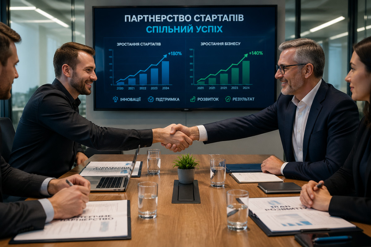 Партнерство между стартапами и крупным бизнесом