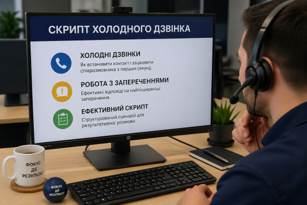 Техніки ефективного холодного дзвінка - 1